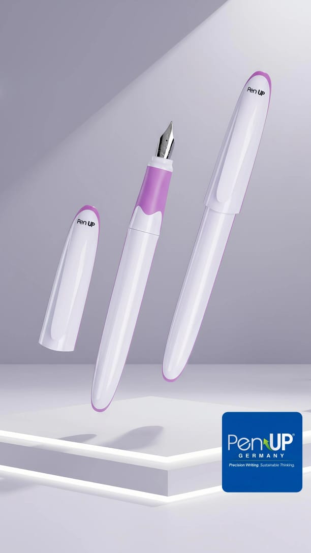 CETUS - Shark - White Pink - Fountain Pen