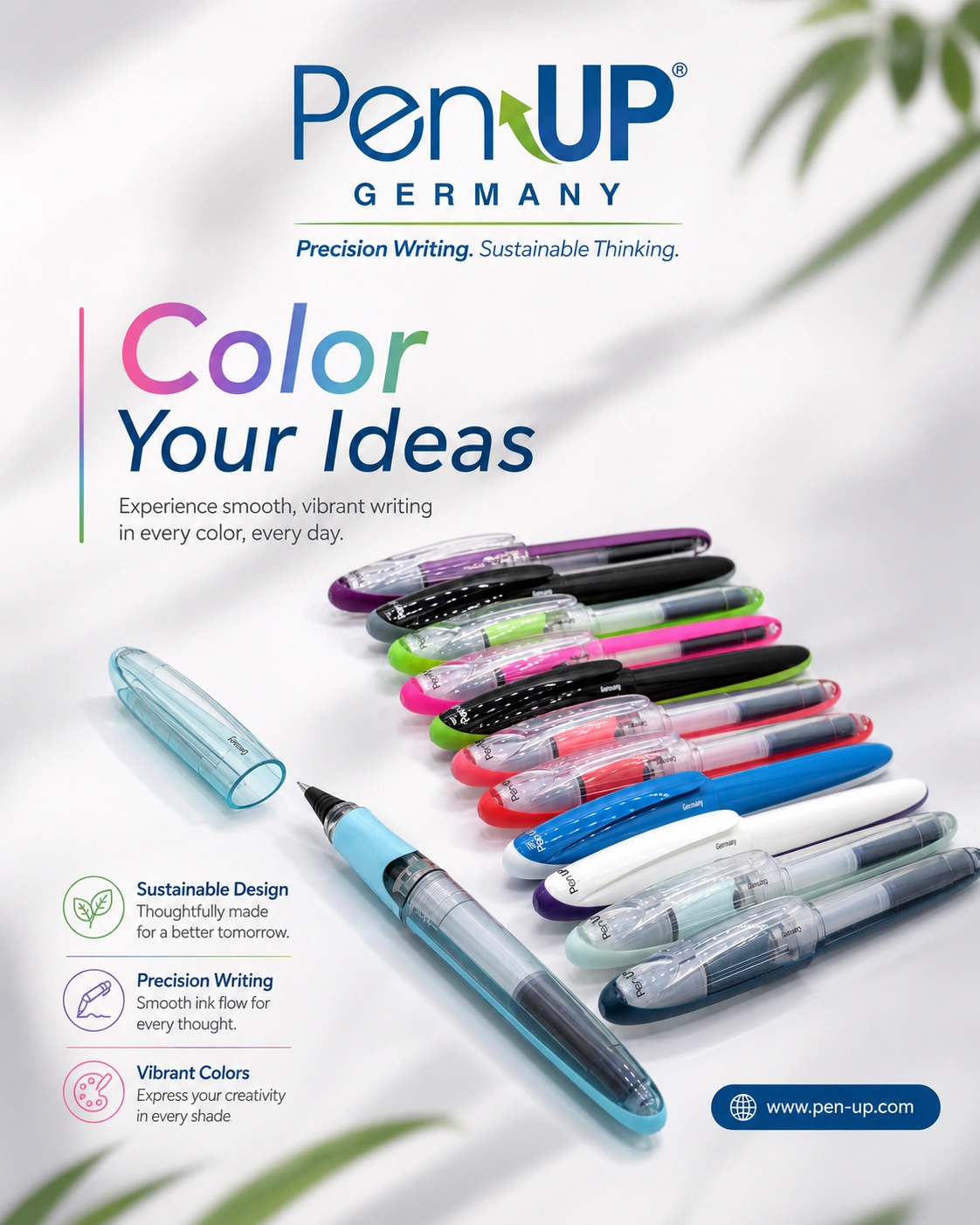 CETUS - Shark - White Pink - Fountain Pen