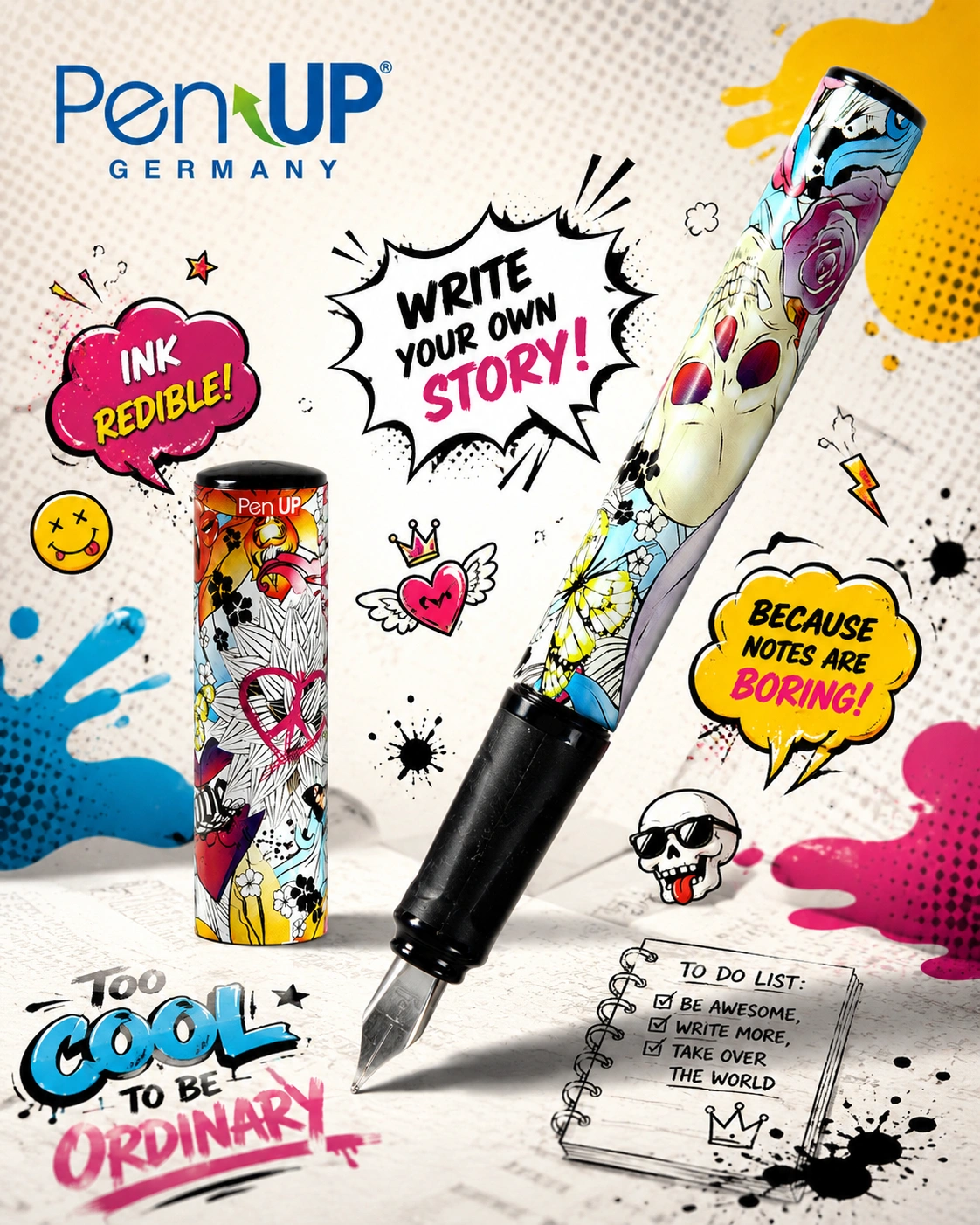 Spirit - Skulls - Fountain Pen