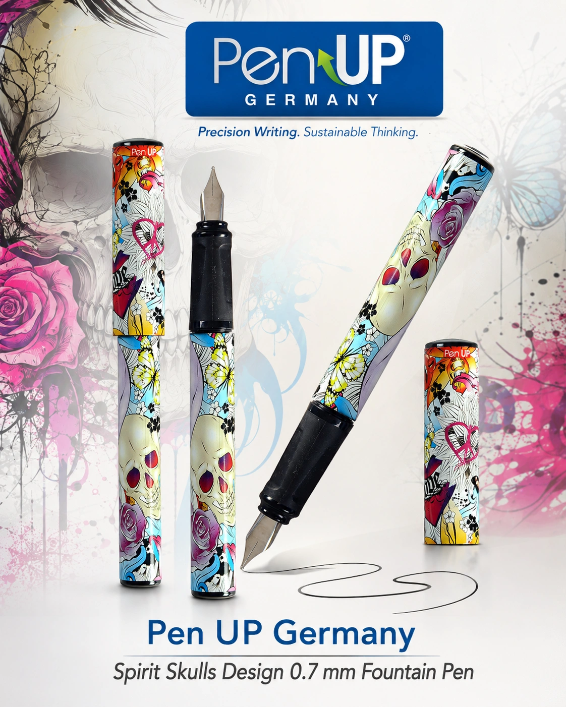 Spirit - Skulls - Fountain Pen