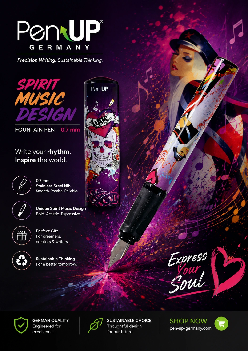 Spirit - Music - Fountain Pen