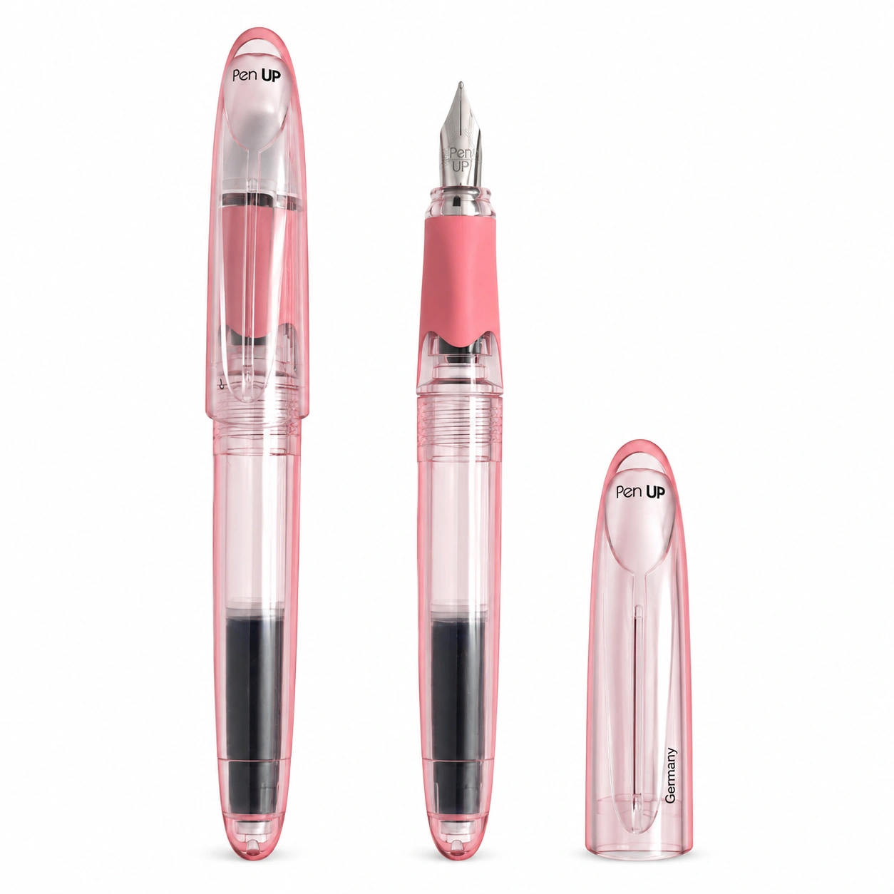 Cetus - Shark - Pink Transparent - Fountain Pen