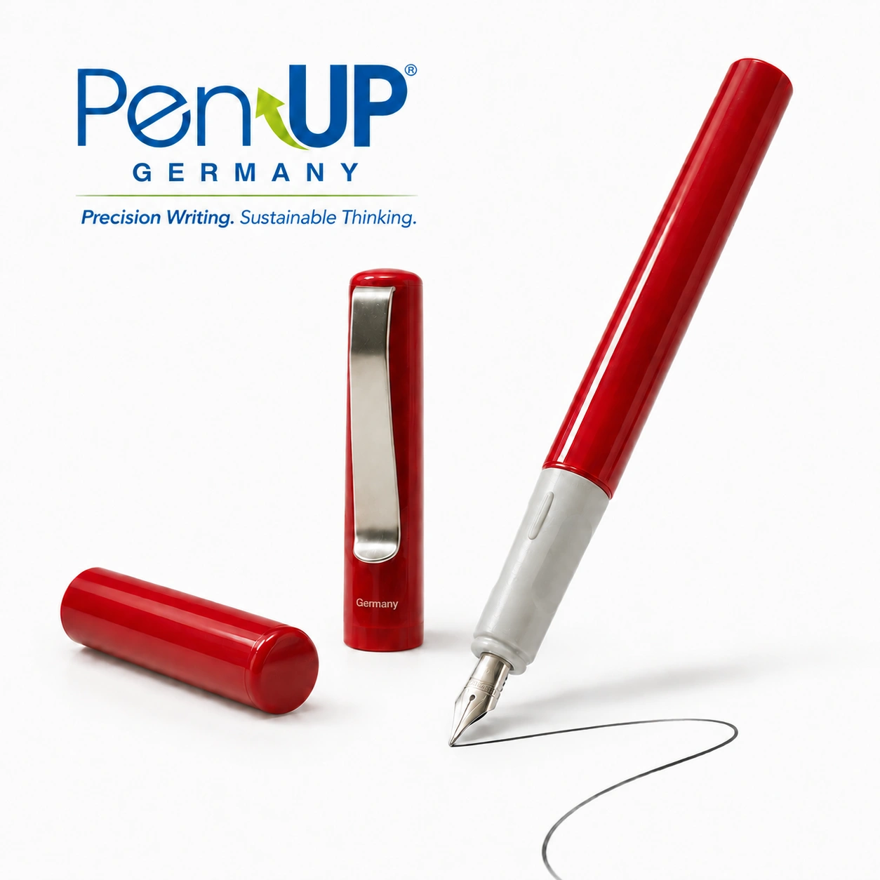 NALU - Red - Fountain Pen