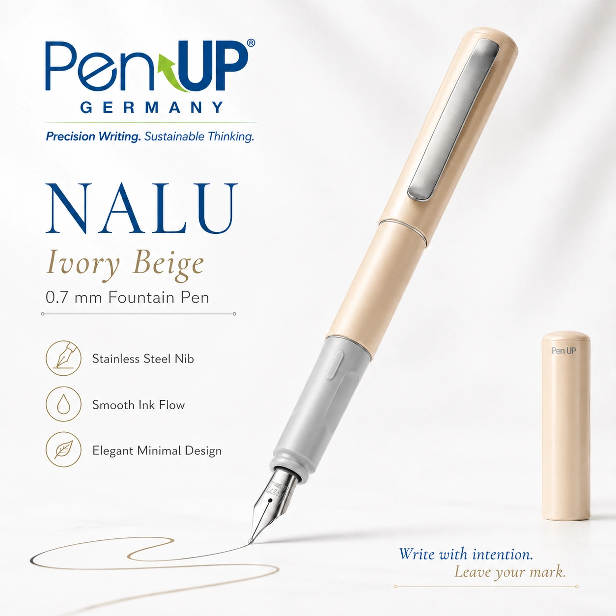 NALU - Ivory Beige - Fountain Pen