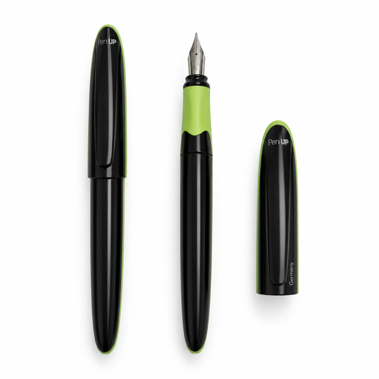 Cetus - Shark - Black Neon Green - Fountain Pen