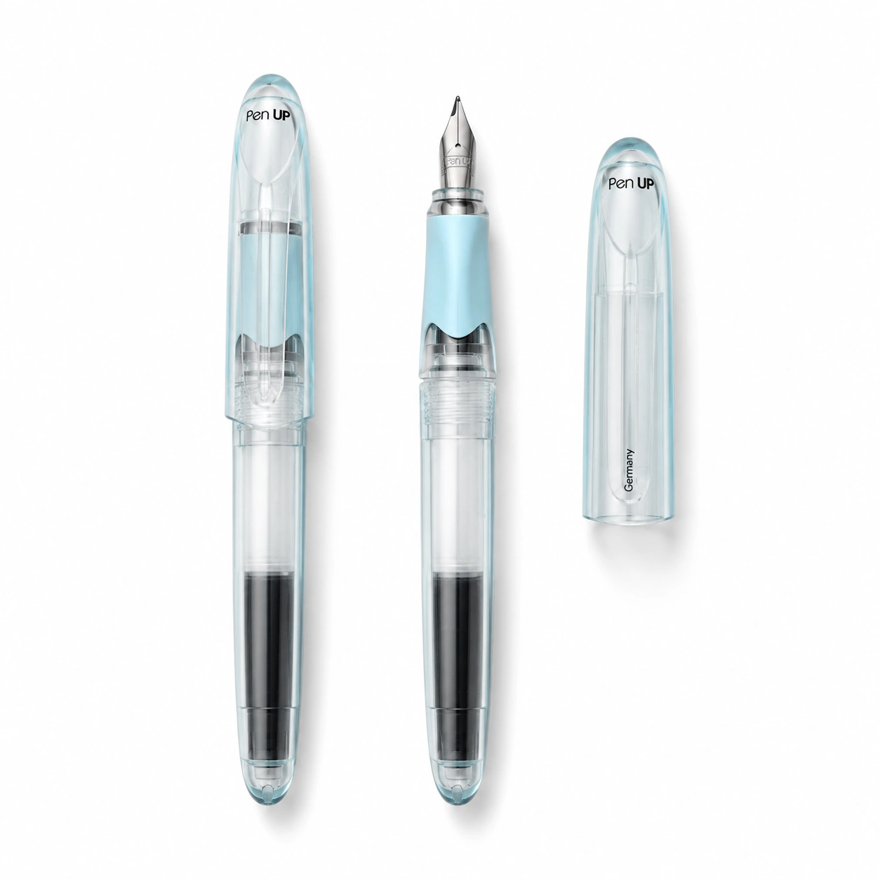 Cetus - Shark - Light Blue - Transparent - Fountain Pen