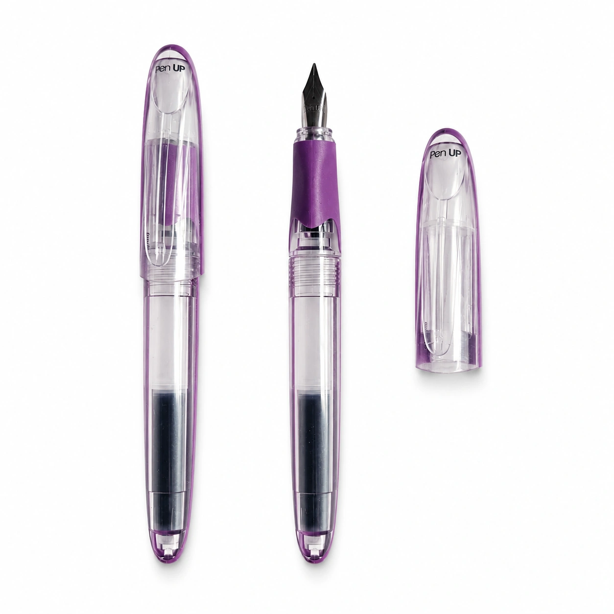 Cetus - Shark - Purple - Transparent - Fountain Pen