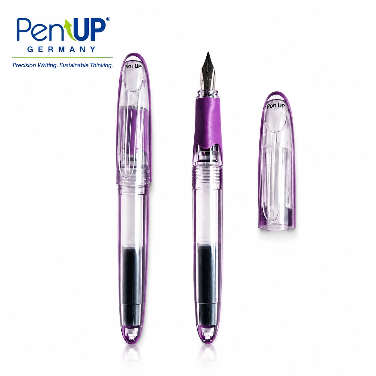 Cetus - Shark - Purple - Transparent - Fountain Pen