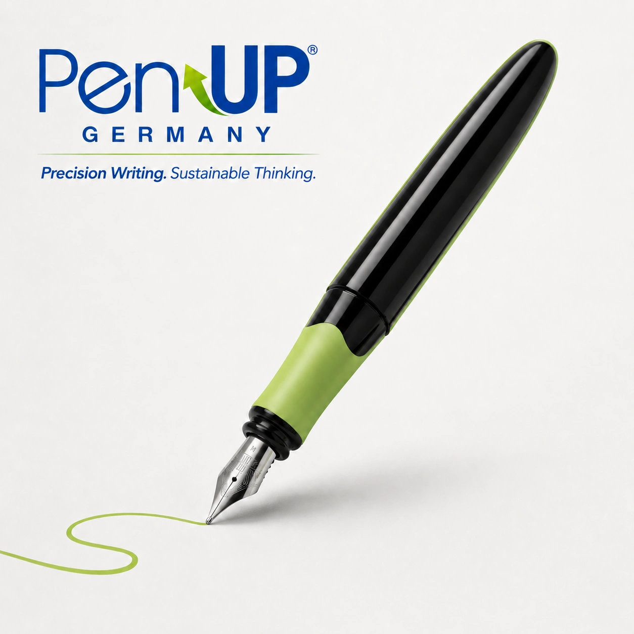 Cetus - Shark - Black Neon Green - Fountain Pen