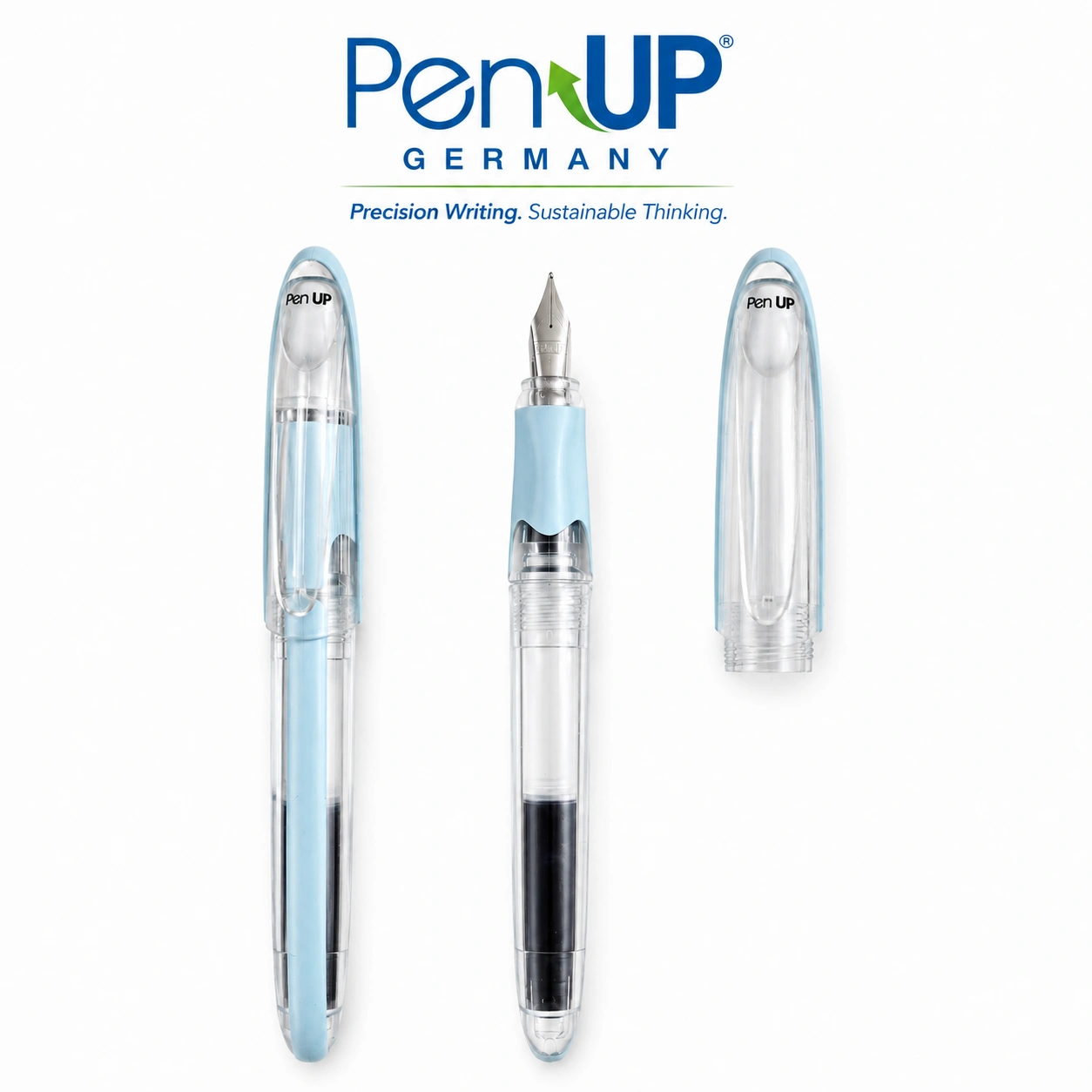 Cetus - Shark - Light Blue - Transparent - Fountain Pen