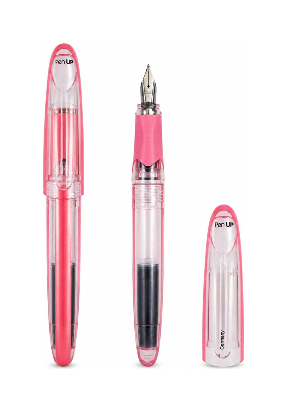 Cetus - Shark - Red Transparent - Fountain Pen